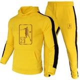 Brand Clothing Men's Fashion Tracksuit Casual Sportsuit Men Hoodies Sweatshirts Sportswear JORDAN 23 Coat+Pant Men Set