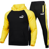 2020Autumn Winter Hot Brand Male Two Pieces Sets Thick Hoodies Tracksuit Men / Women Sportswear Gyms Fitness Training Sweatshirt